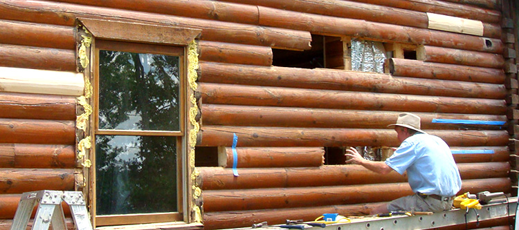 Log Home Repair Seaboard,  North Carolina