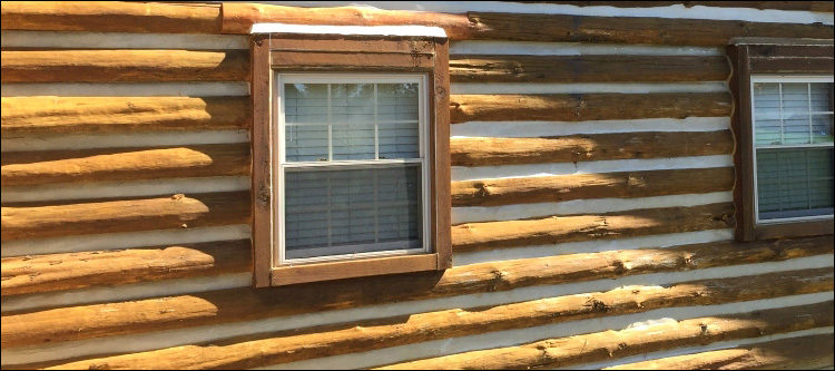 Log Home Whole Log Replacement  Severn,  North Carolina